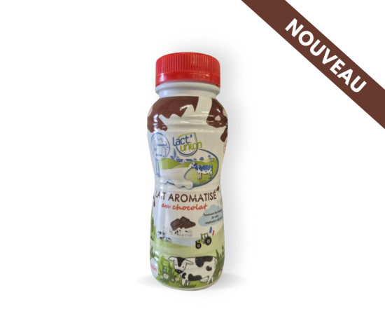 Lait aromatisé Chocolat Lact Union Stérilisé UHT (Vendu par pack)