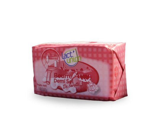 Beurre Demi-Sel de Baratte Moulé (Vendu au kg)