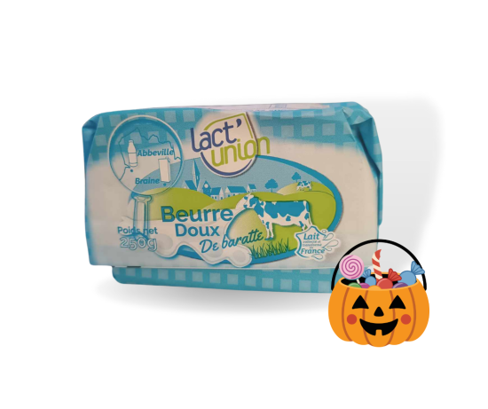 Beurre Doux de Baratte Moulé (Vendu au kg)