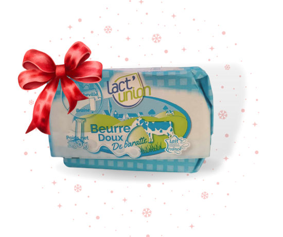 Beurre Doux de Baratte Moulé (Vendu au kg)